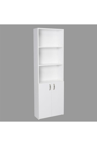 T Designo Sina Kitaplık Beyaz