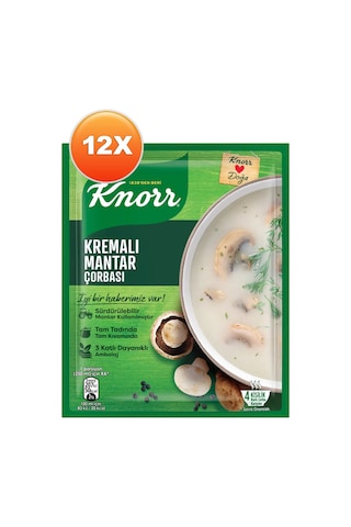 Knorr Kremalı Çorbası 63 Gr 12 Adet