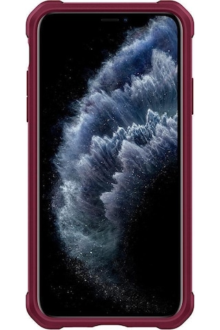 Spigen Apple Uyumlu iPhone 11 Pro İle Kılıf Gauntlet Iron Red