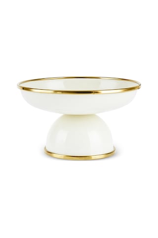 Karaca Viyan Emaye Ayaklı Sunumluk Gold 14 Cm