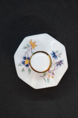 Fine Bone China İngiliz Mini Bonboniyer Şekerlik 5 Gr Kapasiteli Çok Renkli