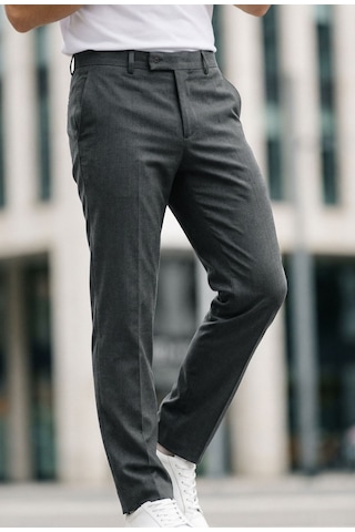 Mero Life Erkek Antrasit Italyan Kesim Slim Fit Kaliteli Esnek Likralı Bilek Boy Kumaş Pantolon Antrasit