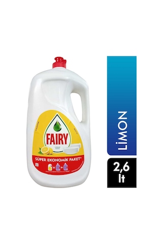 Fairy Bulaşık Deterjanı 2600 Ml Limo Fairy Bulaşık Deterjanı 2600 Ml Limo
