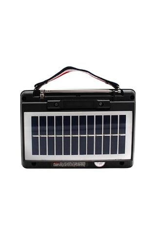 Ktf-1428 Taşınabilir Güneş Enerjili Bluetooth Radyo Hoparlör - Şarjlı, Radyo, Mp3, Aux Girişli