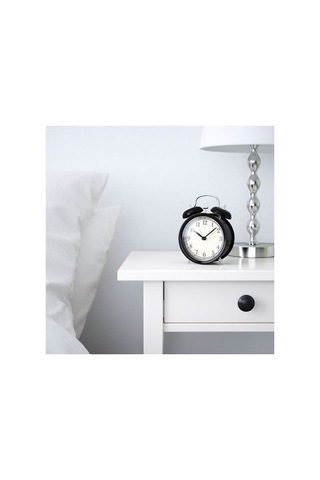 Ikea Dekad Çalar Saat, Siyah, 10 Cm