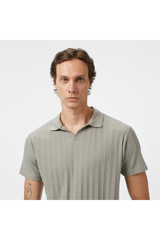 Nautica Erkek Yeşil Classic Fit Polo Yaka T-shirt 026 K55560t Yeşil