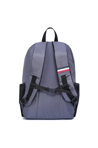 Cambridge Polo Club Unisex Şık Çok Gözlü Günlük Sırt Çantası - Okul Çantası Gri-1481 Gri