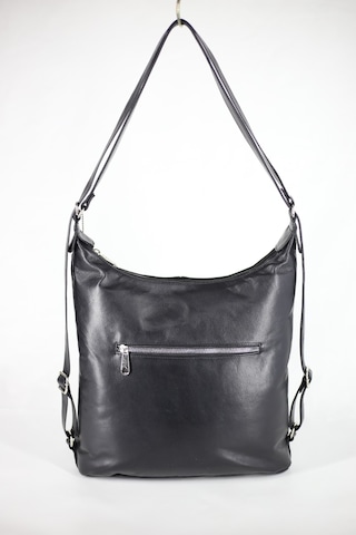 DERİNSS Hakiki Deri Kadın Siyah Sırt ve Omuz Çantası _ DKB501