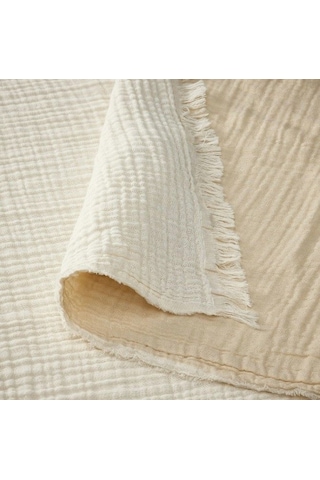 Ikea Vallkrassıng Polar Koltuk Örtüsü Tek Kişilik 150 X 200 Cm Bej