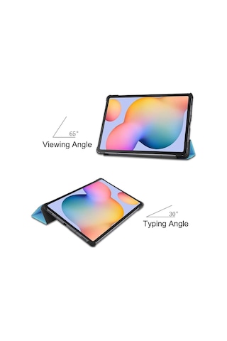 Lenovo Uyumlu Tab P12 12.7 İnç Kılıf Akıllı Smart Uyku Modlu Stand Slim