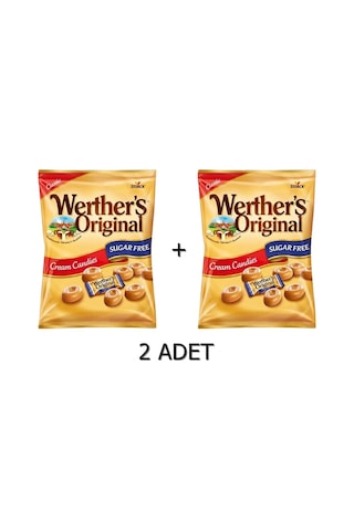 Storck Werther's Original Sugar Free Şekersiz 2 x 70 G