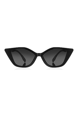 Kinary Unisex Güneş Gözlüğü Siyah Parlak 1027