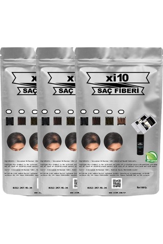 Xi10 100 Gr Saç Tozu 4 Renk A Kalite Toppik Benz.