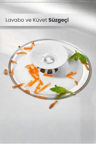 Lavabo Ve Küvet Tıkacı Lavabo Süzgeçi Su Tıkacı Çok Renkli