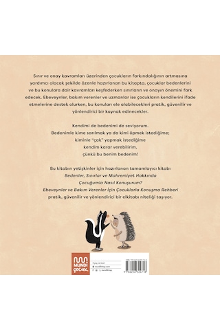 Ben: Çocuklar İçin Vücudunu Tanıma, Sınırlar Ve Onay