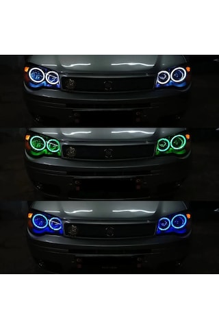 Albea Uyumlu O Tipi Bluetooth Rgb Angel,4 Adet,telefondan Kumanda
