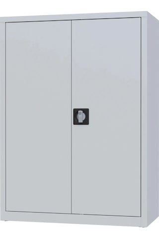 Çelik Dosya Dolabı Metal Dolap Ofis Dolapları Arşiv , Garaj , Bahçe , Kiler , Balkon 80x38x120 Açık Gri / Açık Gri