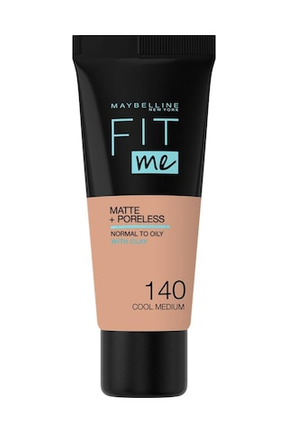 Maybelline New York Fit Me Matte + Poreless Fondöten 140 Cool Medium 30 ML