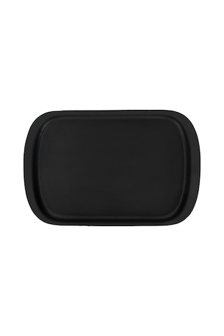 Lava Döküm Dikdörtgen Servis Tabağı Ölçü 32x20cm.-bordo Bordo