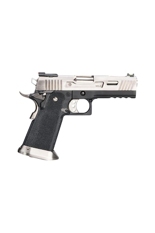 We Hi-capa Allosaurus 4.3" Silver Full Auto Gbb Airsoft Tabanca
