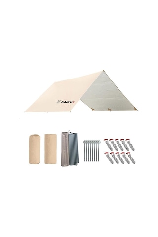 Madfox Oem Tarp 4x3 Mt Güneş Ve Rüzgar Koruma Brandası