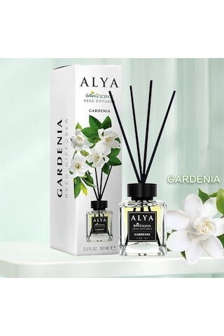 Alya Nature's Scents Gardenia Bambu Çubuklu Oda Kokusu- Gardenya Kokusu Abundance Prosperity