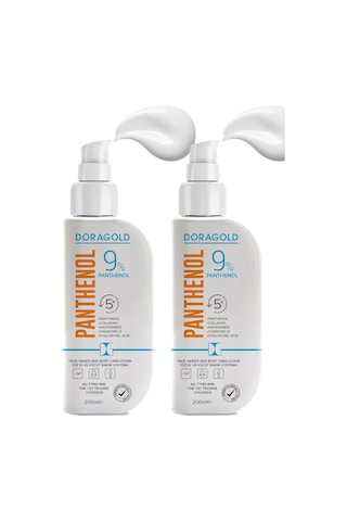 Doragold Panthenol El Yüz ve Vücut Bakım Losyonu 2 x 200 ML