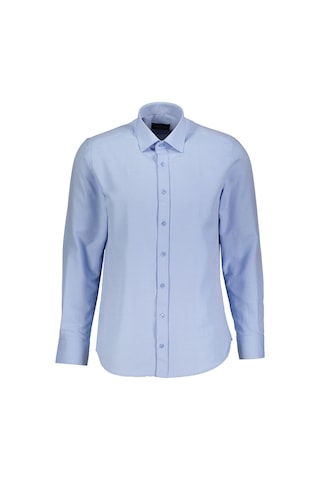 Finesuits Erkek Oxford Gömlek 2422103012.oxs Mavi