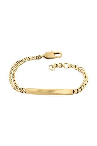 Calvin Klein Ckj35100066 Erkek Bileklik Altın