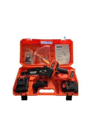 Rico 028-RE0002 21 V 4 A Çift Akü Şarjlı Zincirli Testere