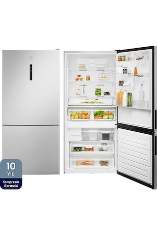 Electrolux LNT7MD58X 588 LT Twintech No-Frost Alttan Donduruculu Buzdolabı