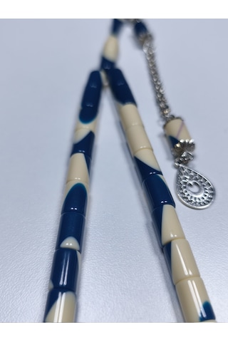 Beyzbol Topu Mavi Tesbih 7 X 11 Mm