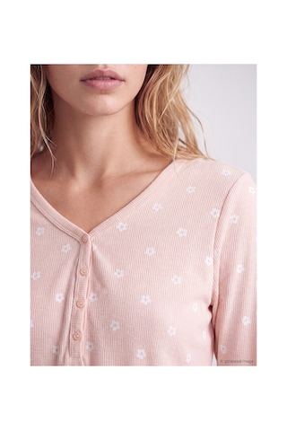 Lcw Young Pembe V Yaka Çiçekli Kadın Pijama Takım