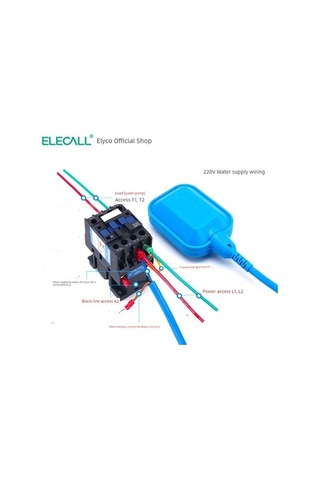 Trendooze Yüksek Sıcaklık Şamandıra Anahtarı - 3m Silika Jel Kablo, Isıya Dayanıklı