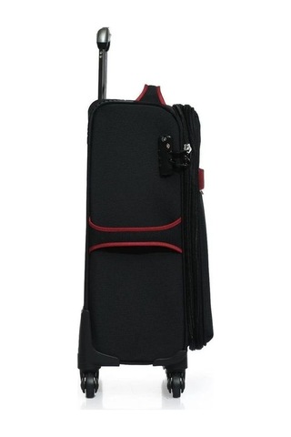 U.s. Polo Assn. Siyah Kumaş Unisex Kabin Boy Valiz Plvlz22801ck 001