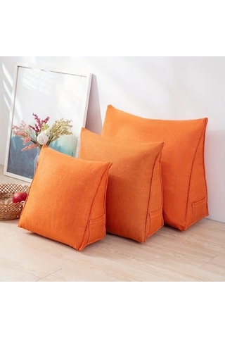 Trendooze Sunshine022 1 Adet Sky Blue S Boyut Ergonomik Kama Yastık Okuma Cep Dekor Bulut Mavisi Gök Mavisi