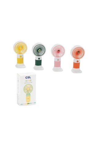 Csl Cs-38 Şarjlı Mini Fan Turuncu