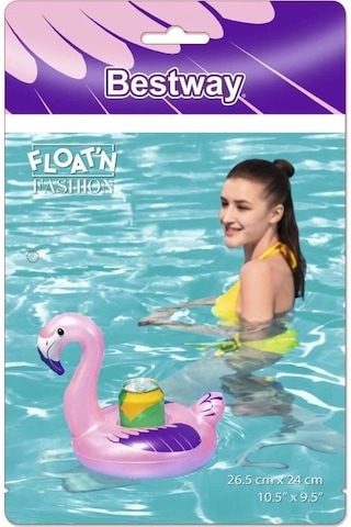 Flamingo & Tavus Kuşu Şekilli Bardaklık - 34127 Çok Renkli