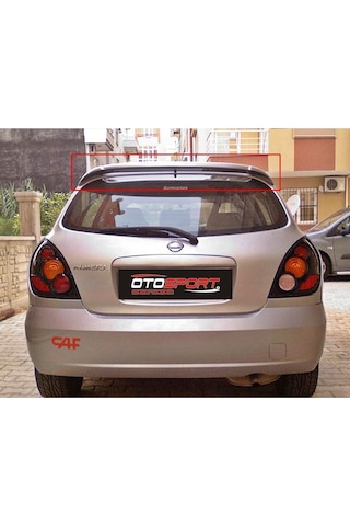 Nissan Almera Hb Spoyler Fiberglass Boyasız