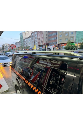 Zafira-Expert-Jumpy-Scudo Uyumlu Tavan Çıtası 2020 Yılı ve Sonrası Uzun Şase