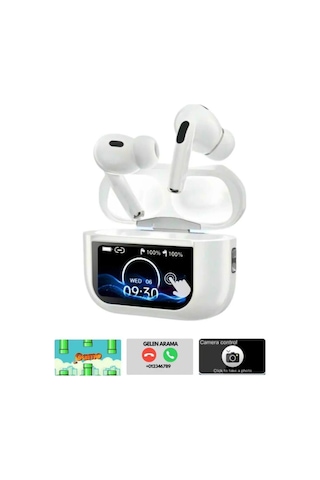 Lobo Air Pro 2 Anc Dokunmatik Ekranlı Bluetooth Kulaklık İos Android