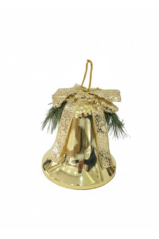 Yılbaşı Plastik Çan Altn 22 Cm 20 CM