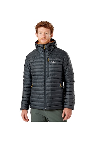 Rab Microlight Alpine Kaz Tüyü Ceket Siyah Renk Siyah