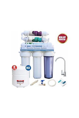 Piksel Aqua 10 Aşamalı Alkali Pompasız Açık Kasa Su Arıtma Cihazı