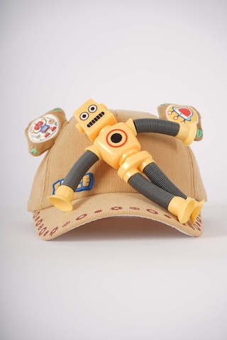 Miniko Kids Kitti Erkek Çocuk Çıkabilen Uzayan Oyuncaklı Işıklı Şapka Renkli