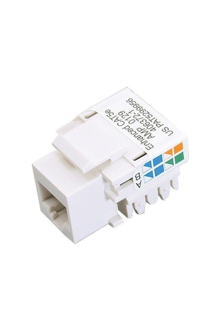Powermaster Cat5 Rj45 Keystone Jack Şase 8P8C - 3Adet