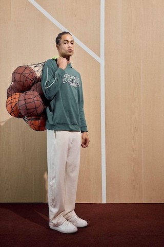 Defacto Defactofit Nba Boston Celtics Boxy Fit Kapüşonlu Modal Sweatshirt E8948ax25augn756 Yeşil-gn756