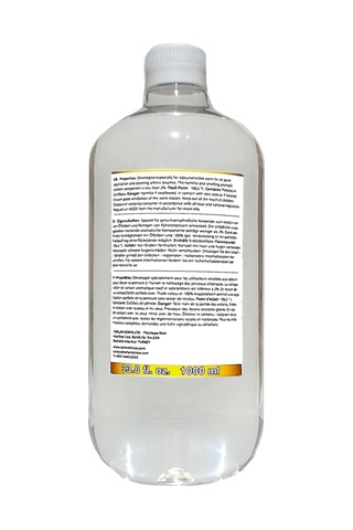 Terlans Kokusuz Terebentin 1000 Ml Yağlı Boya İnceltici Kokusuz, Düşük Uçuculu Profesyonel Resim Malzemesi Ve Atölye Kullanımı İçin