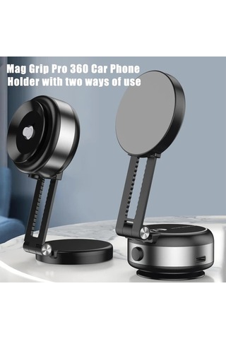 Motion003 Pandafaucet Siyah Araç Telefon Tutucu Abs Gösterge Paneli Montajı Ayarlanabilir Dönebilen Manyetik Kılıf Navigasyon Seyahat