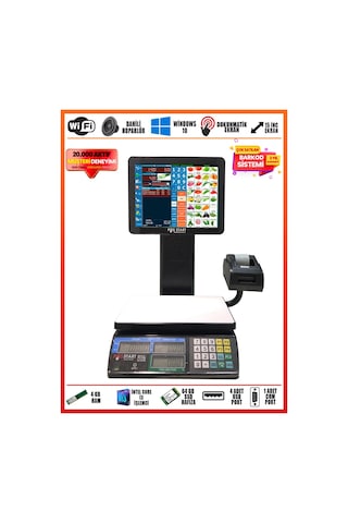 Barkod Sistemi Pos Terazi Dinamik Set